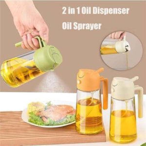 2 in 1 Oil Spray Bottle 500ML